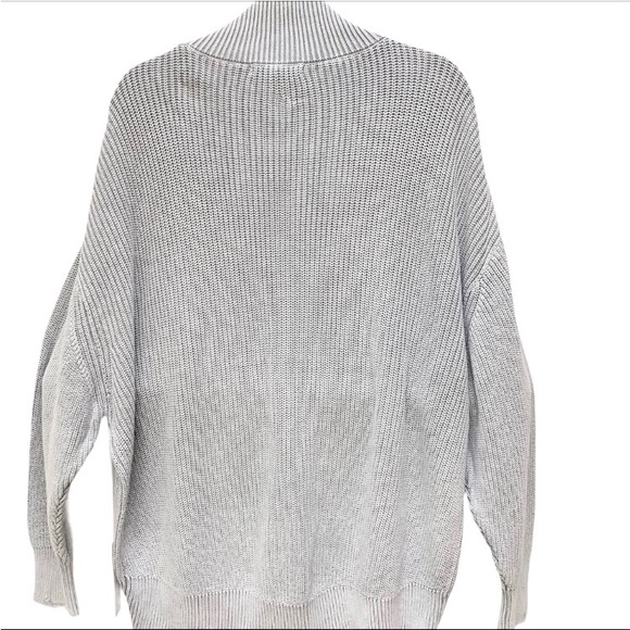 Young Fabulous & Broke Camron Grey Pullover Turtleneck Sweater Size M/L - Picture 4 of 8